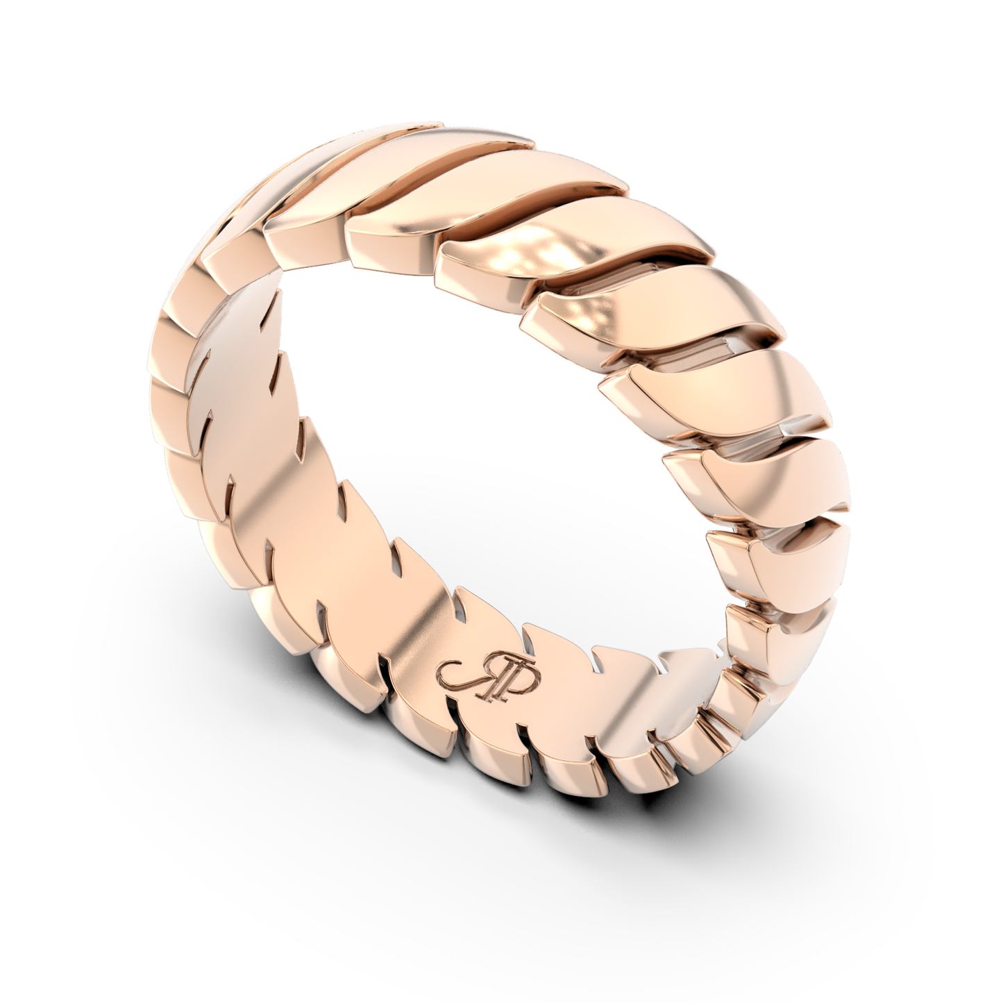 ONDA PURA RING ROSE GOLD