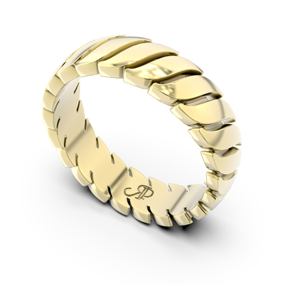 ONDA PURA RING ROSE GOLD