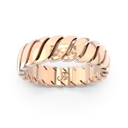 ONDA PURA RING ROSE GOLD