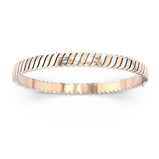 ONDA PURA BRACELET BICOLOR GOLD